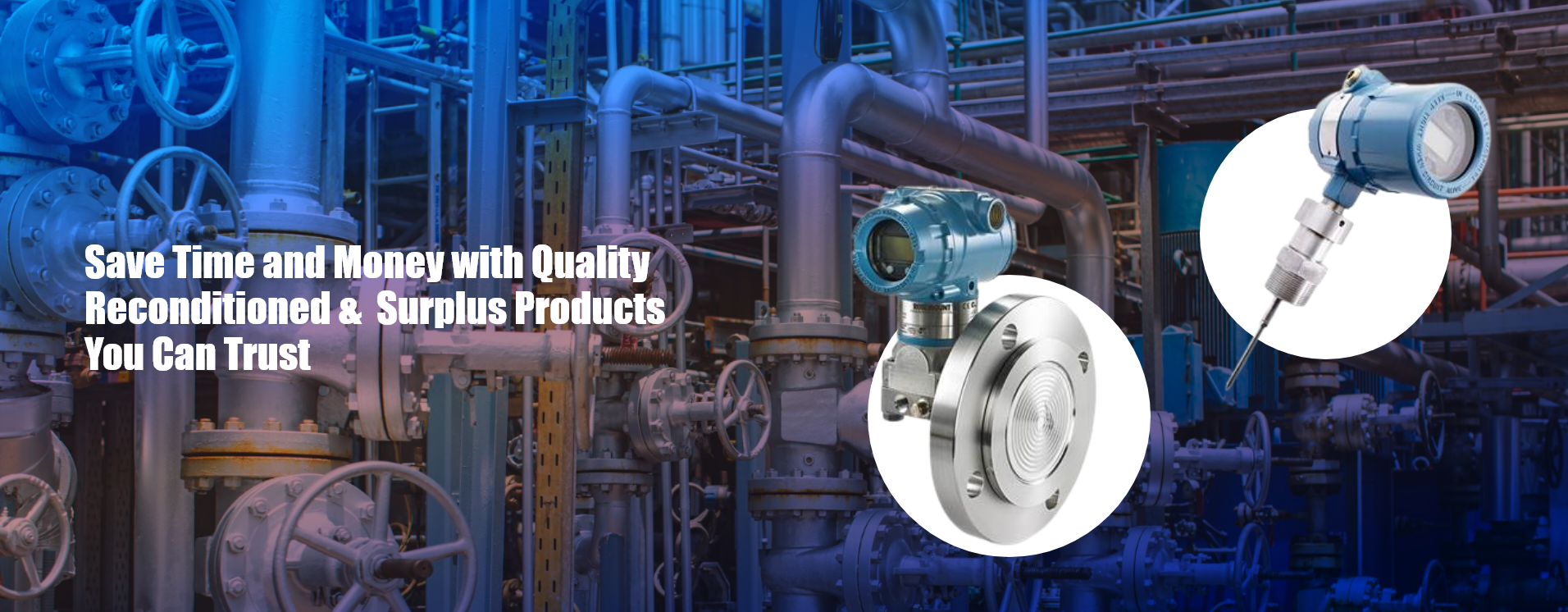 Reconditioned and Surplus industrial products